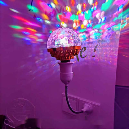 🎉 The Ultimate Party Essential — Colorful Rotating Disco Ball Light