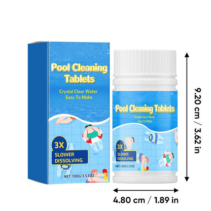 Summer Sales: Buy 2 Get 2 Free! Pool Cleaning Tablets with 3X Slow-Dissolve Formula