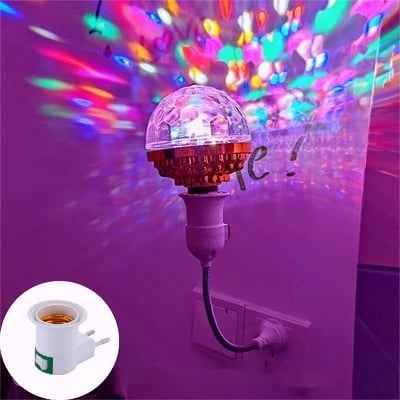 🎉 The Ultimate Party Essential — Colorful Rotating Disco Ball Light