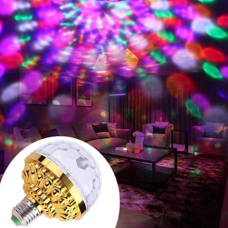 🎉 The Ultimate Party Essential — Colorful Rotating Disco Ball Light