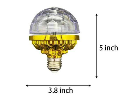 🎉 The Ultimate Party Essential — Colorful Rotating Disco Ball Light