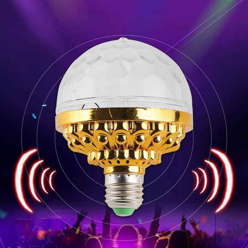 🎉 The Ultimate Party Essential — Colorful Rotating Disco Ball Light